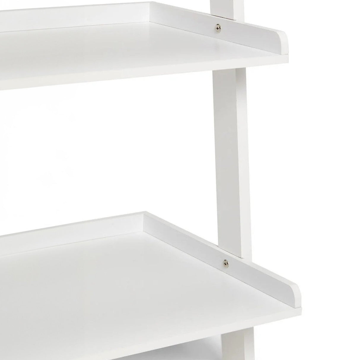 Sarantino Aster 5-Tier Ladder Shelf in White