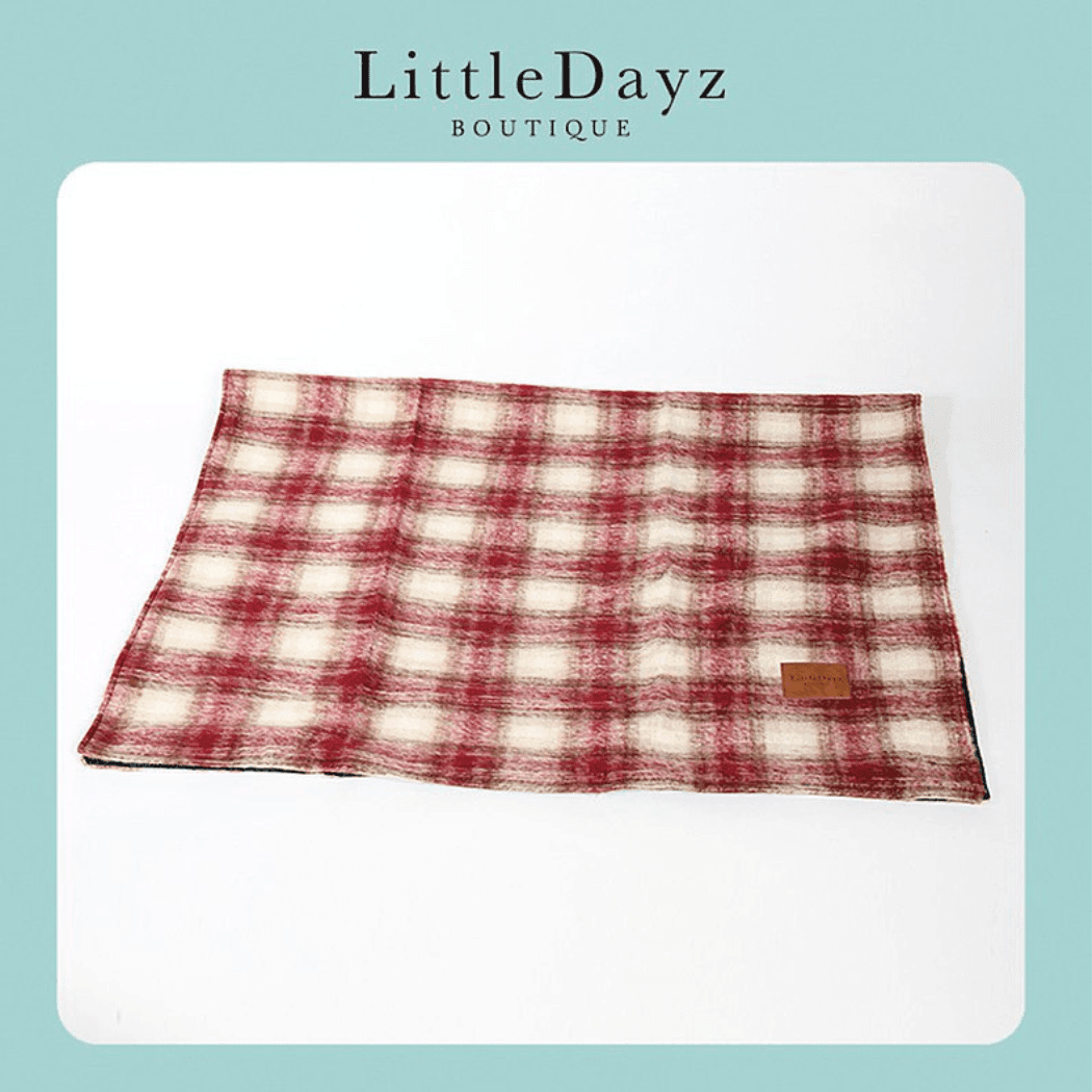 Little Dayz Boutique British Plaid Style Picnic Mat Medium 150*100 Brown-2006733460831604736
