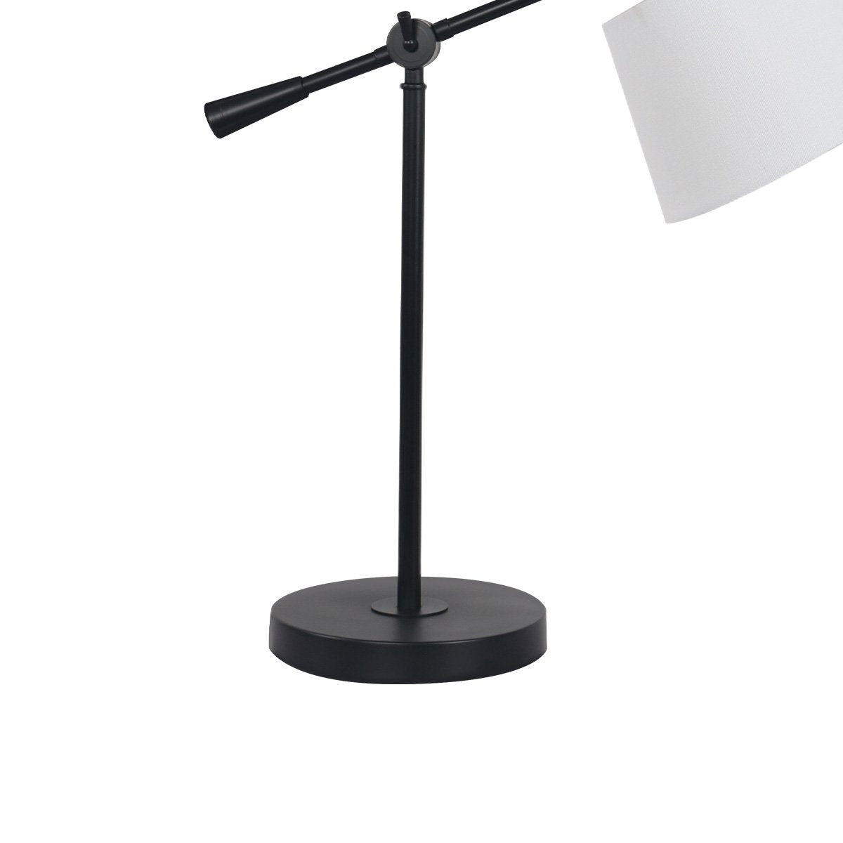 Sarantino Adjustable Metal Table Lamp - Black