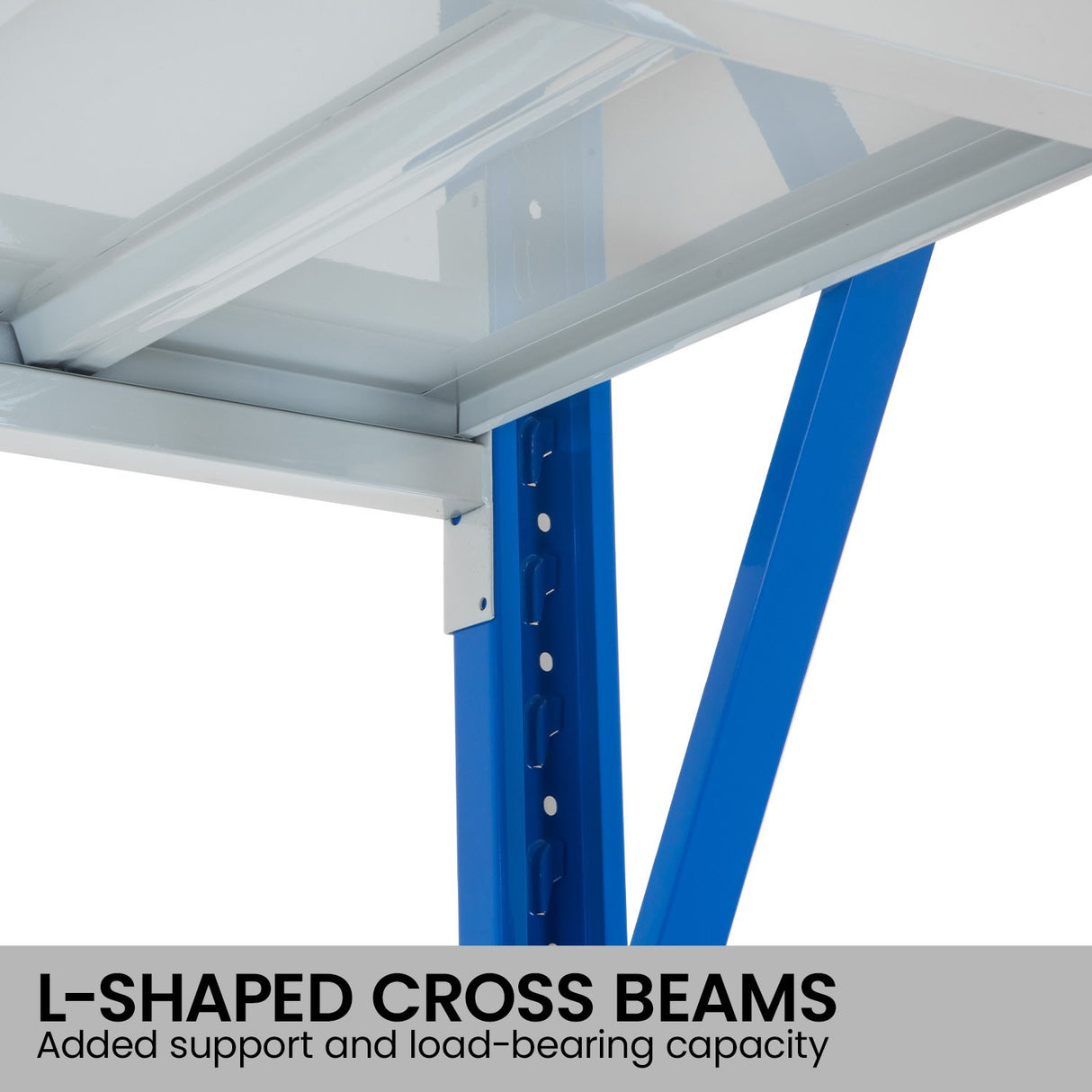 Centurion Standard 1 Bay 1M Wide Long-Span Garage Shelving 400kg