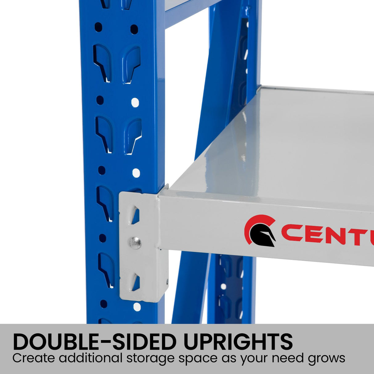 Centurion Standard 1 Bay 1M Wide Long-Span Garage Shelving 400kg