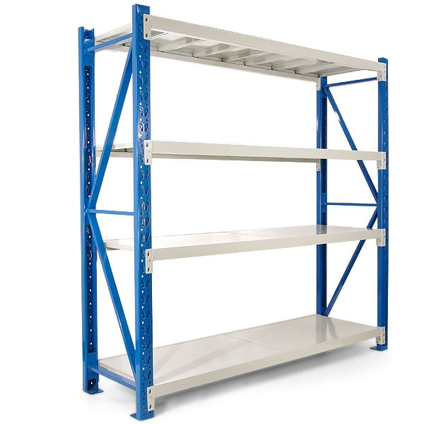 Centurion Standard 2 Bay 1.5M Wide Long-Span Garage Shelving 400kg
