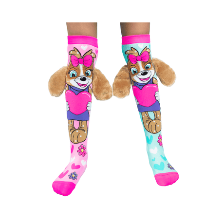 MADMIA Puppy Love Socks With Ears Kids & Adults Age 6 - 99-1954803048714997760