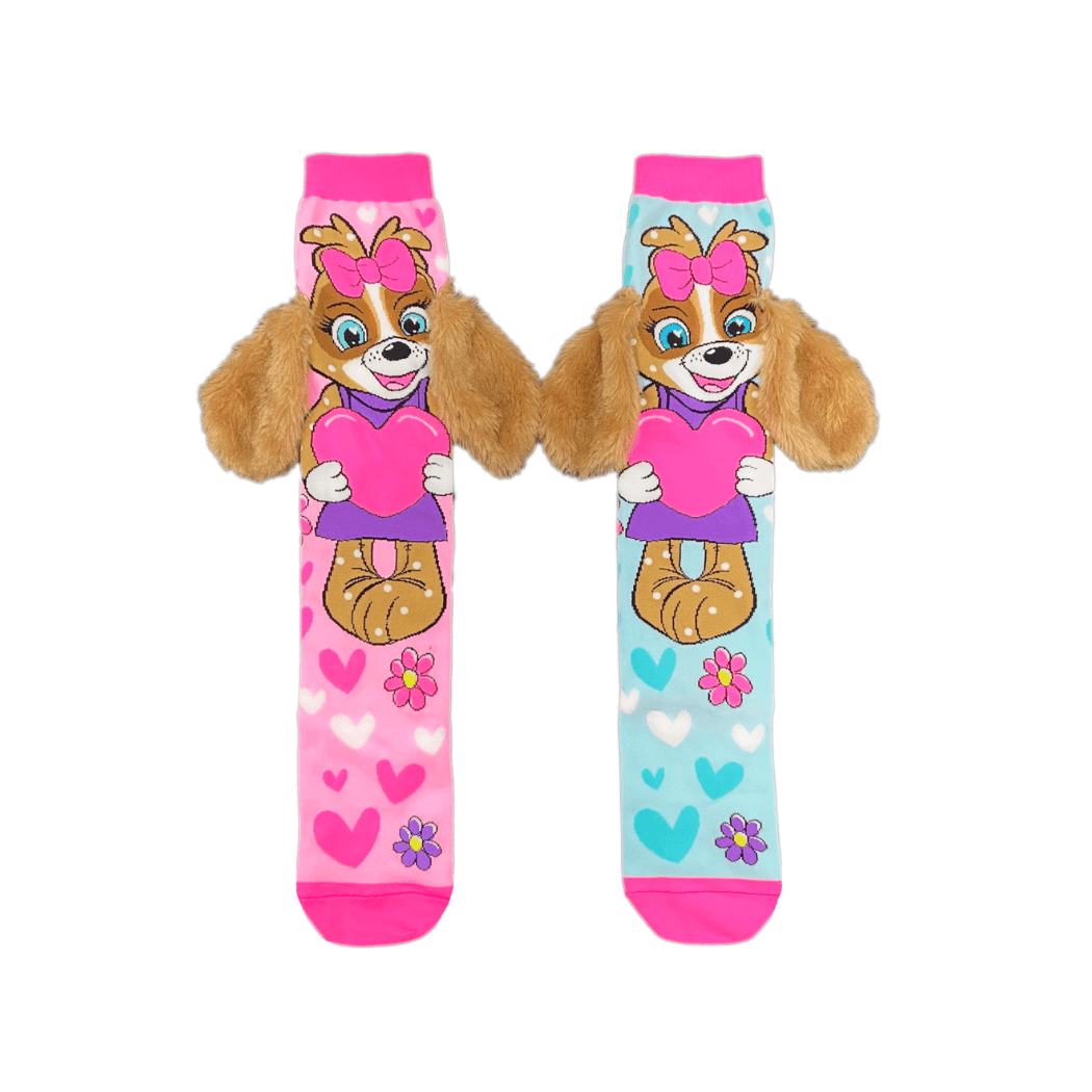 MADMIA Puppy Love Socks With Ears Kids & Adults Age 6 - 99-1954803048714997761