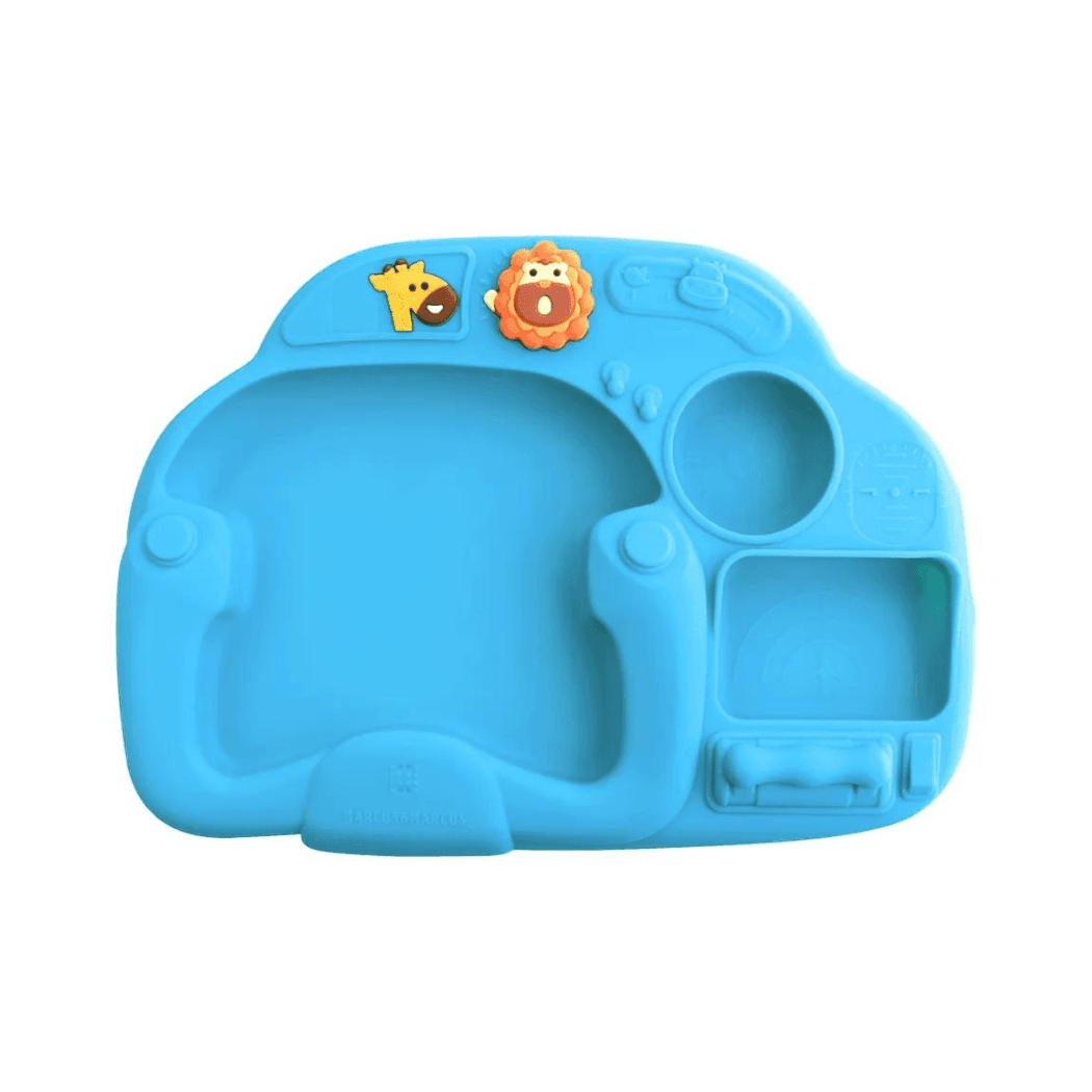 Marcus & Marcus - Creative Plate Suction Plate Lucas Blue-1954803147218227200