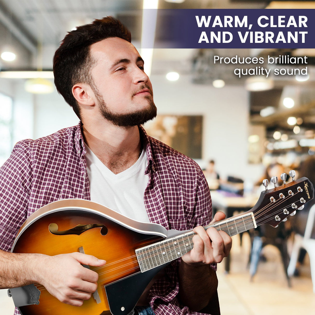 Karrera Traditional Mandolin Guitar - Sunburst