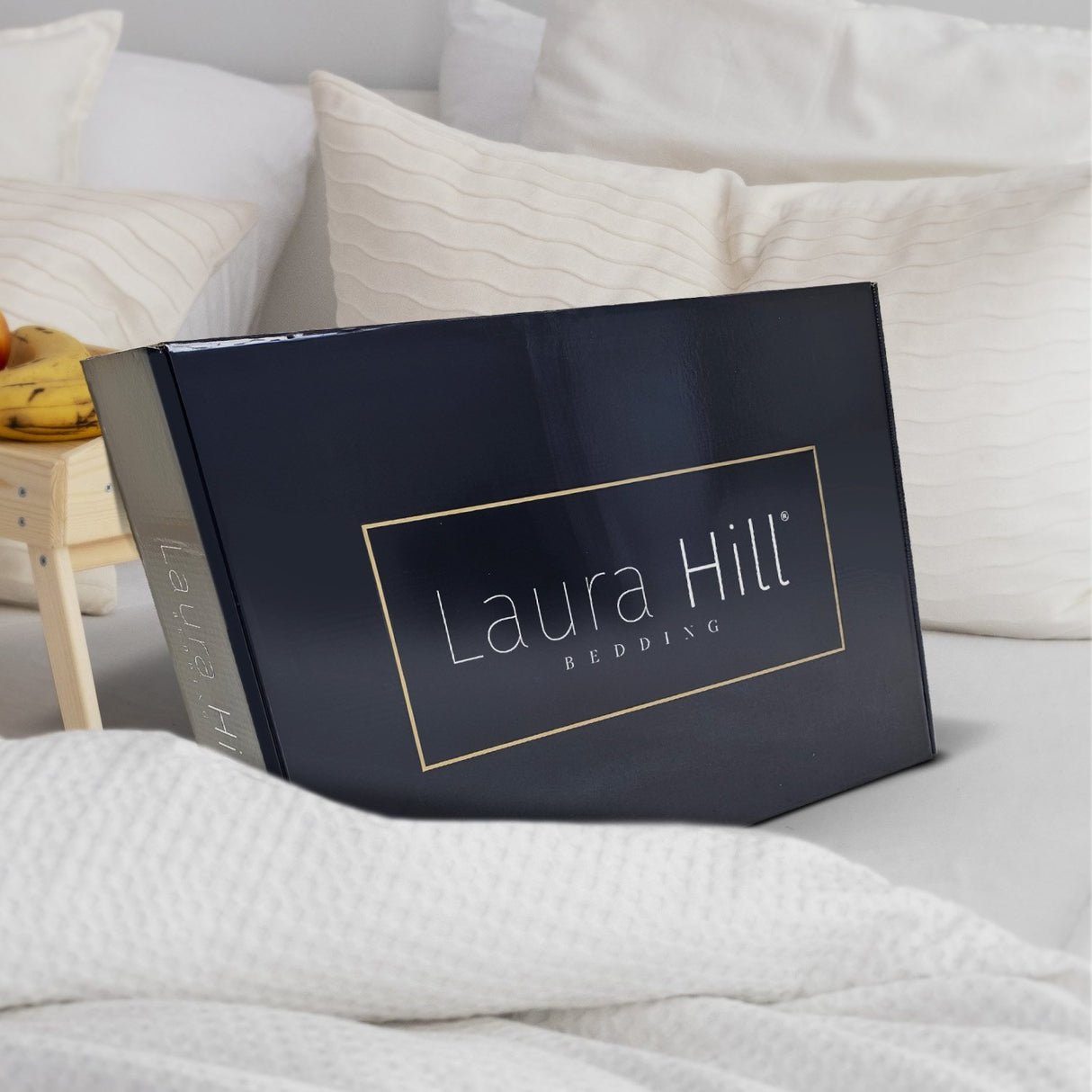 Laura Hill 600GSM Faux Mink Blanket Double-Sided Throw Queen Size - Purple