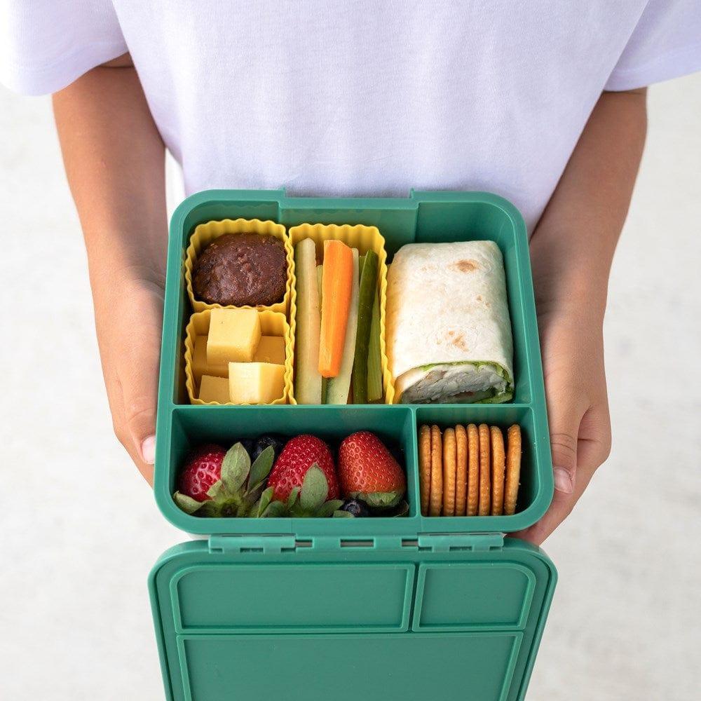 MONTII.CO Little Lunch Box Co | Bento Three - Apple-2006733341956640771