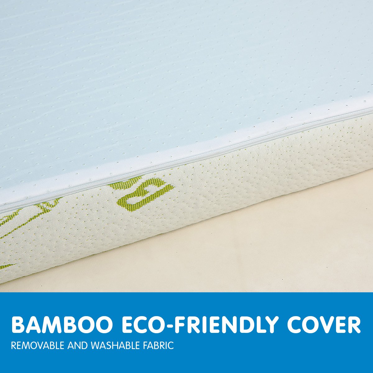 Laura Hill Cool GEL Memory Foam Mattress Topper - Queen