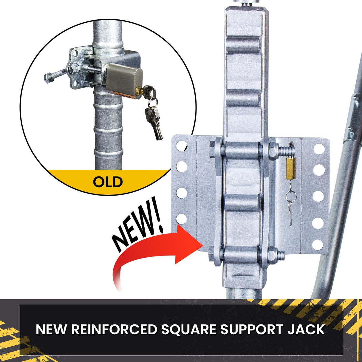 Gen3 Mini Mover 12V 550W Electric Motorised Jockey Wheel