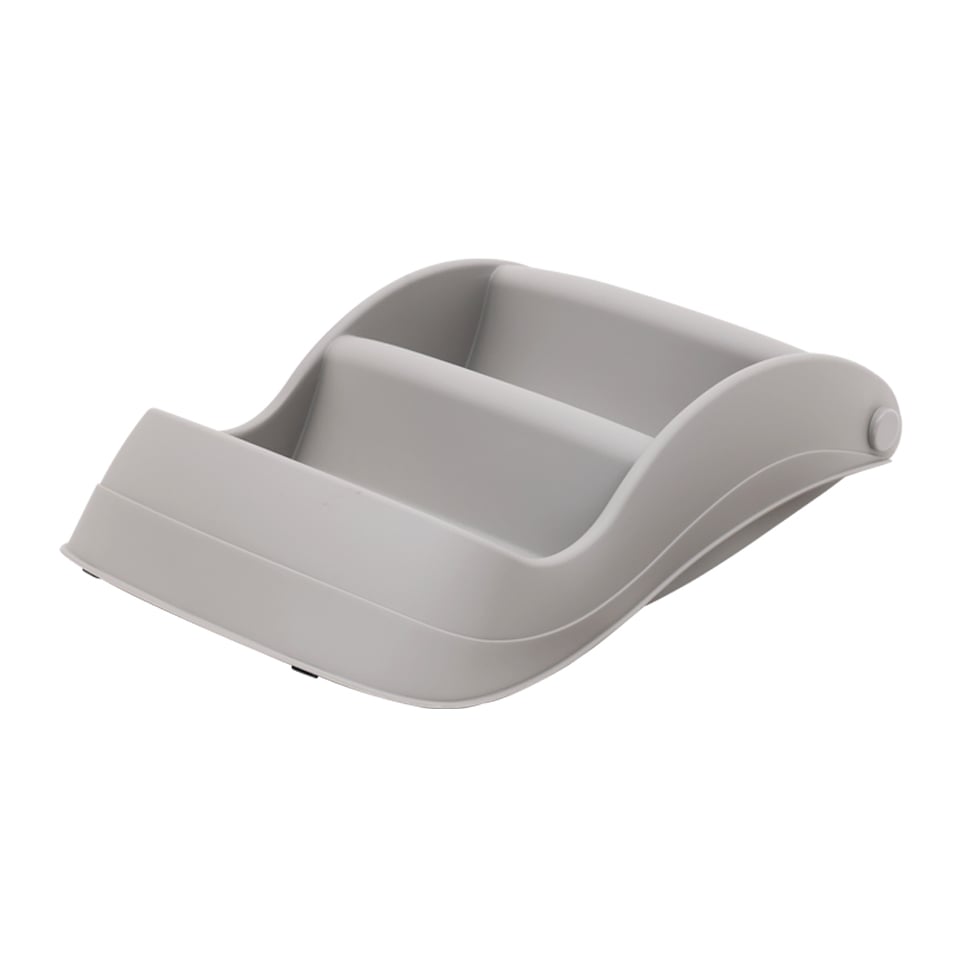 Furtastic Foldable Pet Stairs In Grey - 38cm Dog Ladder Cat Ramp