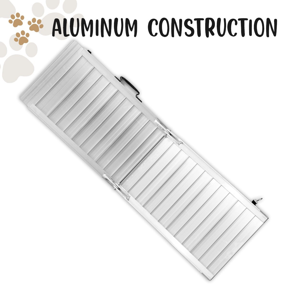 Furtastic Foldable Aluminium Dog Ramp - 183 x 38cm