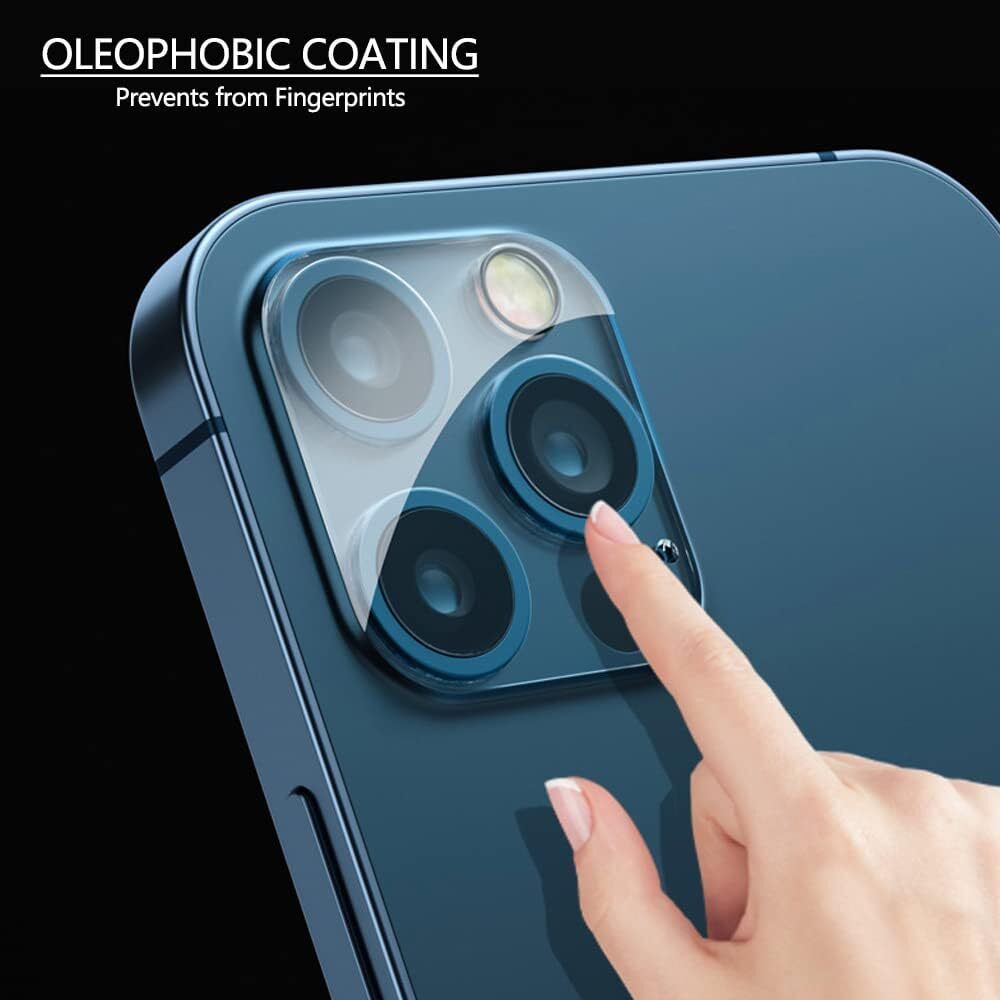 2X For iPhone 14 13 12 11 Pro Max Camera Lens Tempered Glass Screen Protector