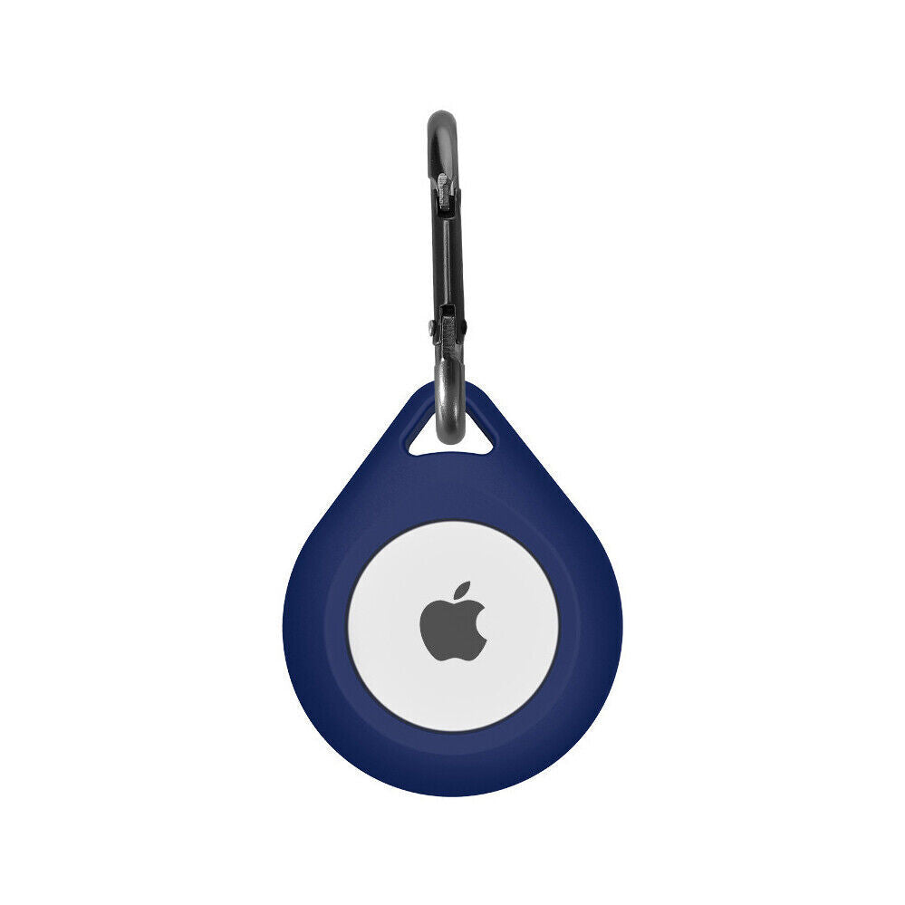 Case For Apple AirTag Keyring Air Tag Protector KeyChain Silicone Carry Cover