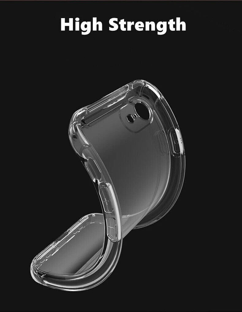 iPhone Case 17 16 13 11 15 14 12 Pro Max X XR 7 8 Plus SE Clear Shockproof Cover