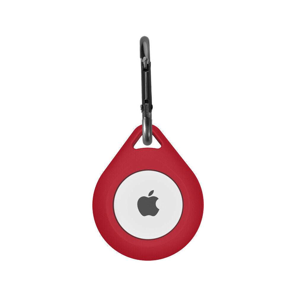 Case For Apple AirTag Keyring Air Tag Protector KeyChain Silicone Carry Cover