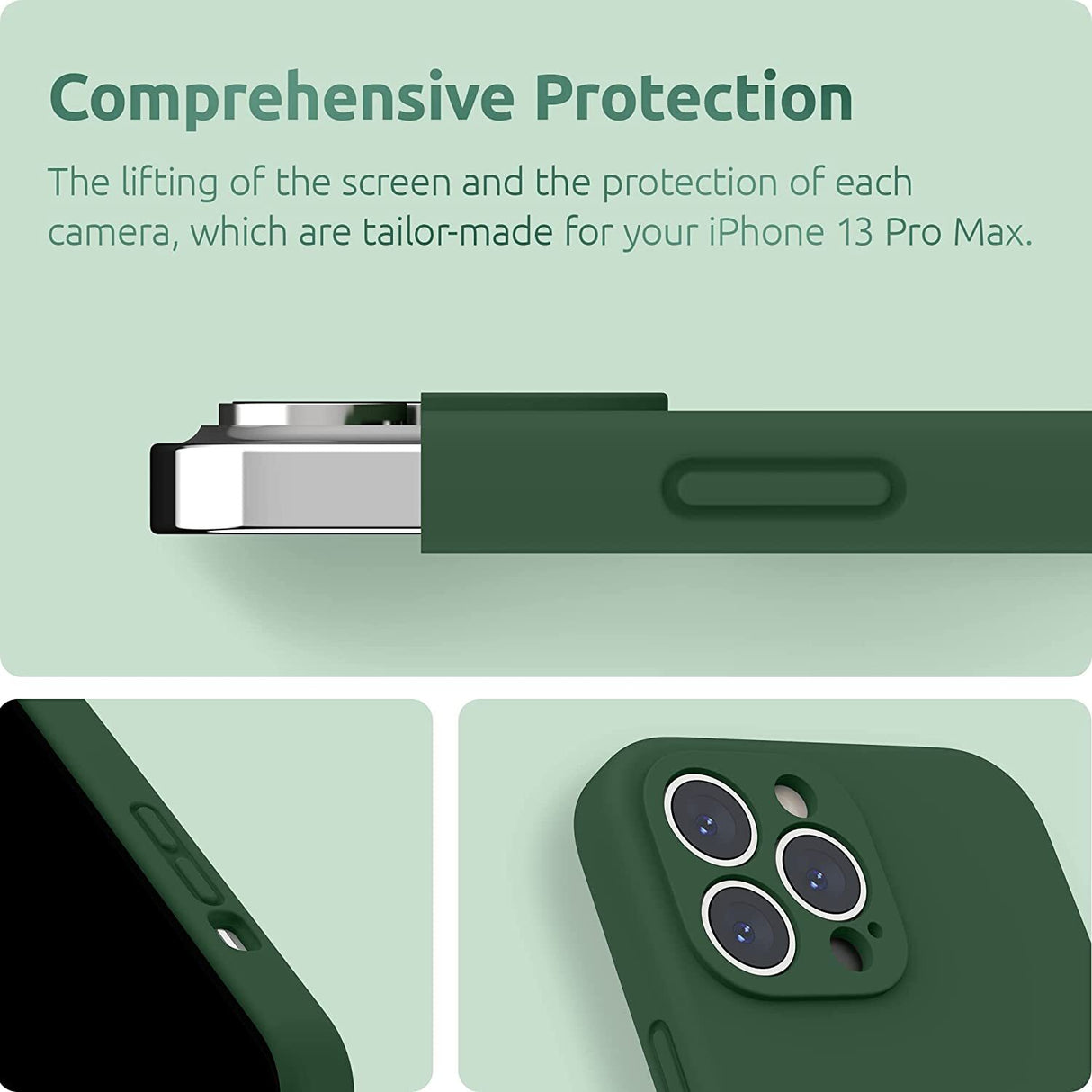 iPhone Case 17 16 15 14 12 11 13 Pro Max XR Mini Plus Shockproof Silicone Cover