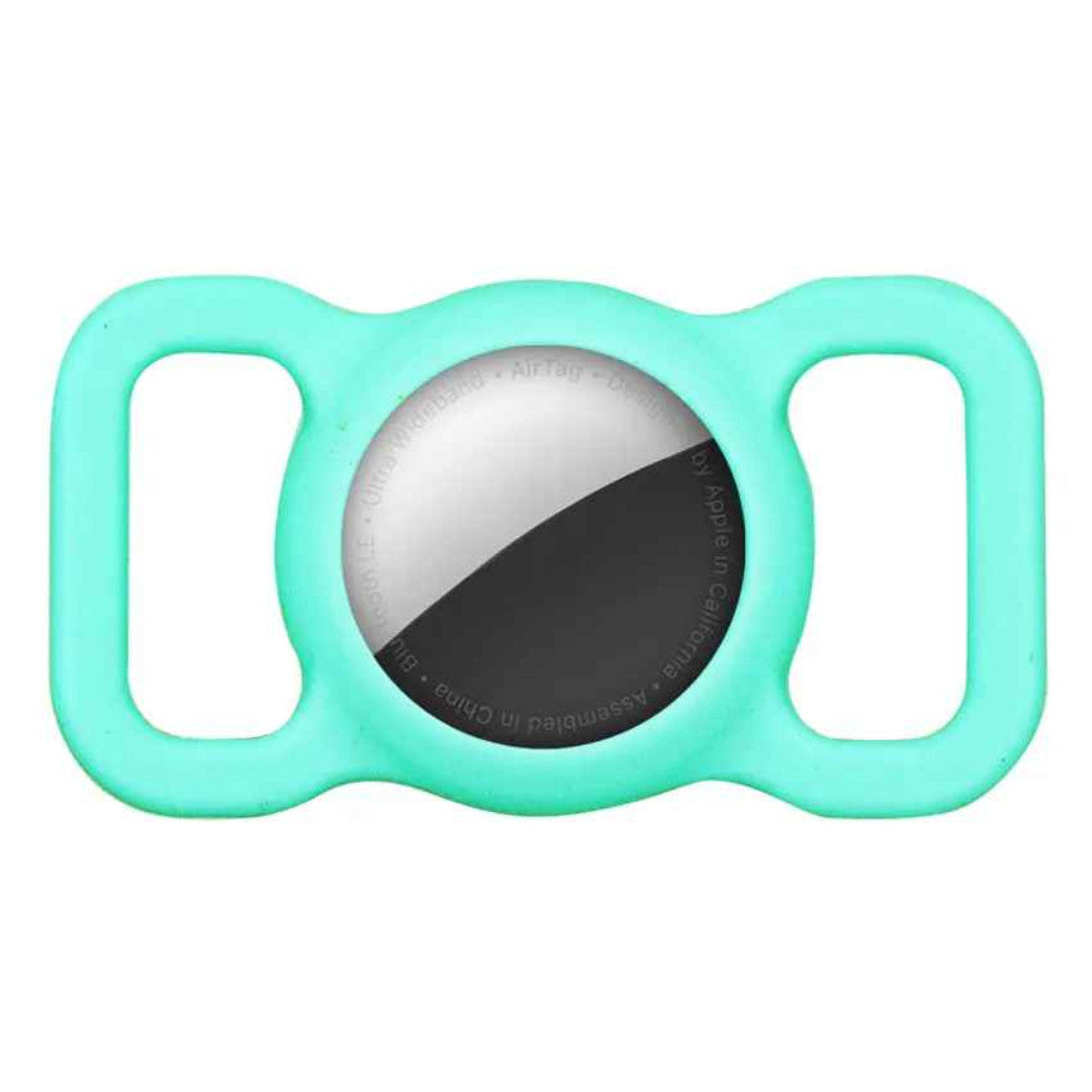 Pet Airtag Dog Cat Collar Holder Silicone for Apple Air Tag Protective Case AU