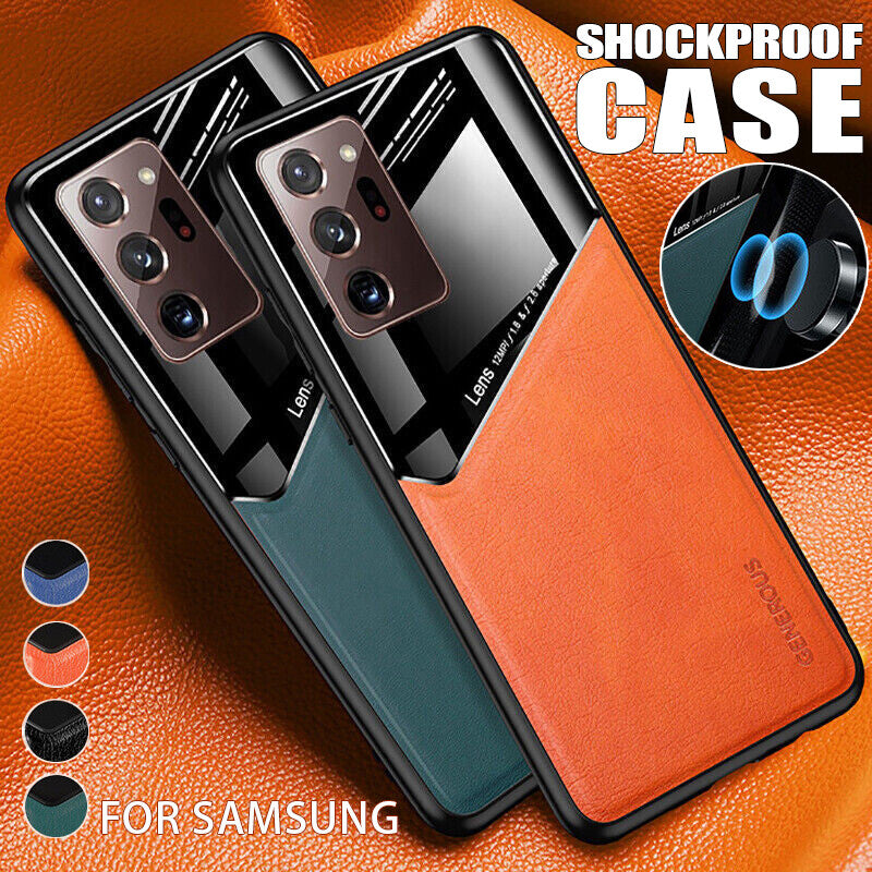Leather Flip Wallet Case Stand Cover for Samsung Galaxy S21 S22 S20 Note20 AU