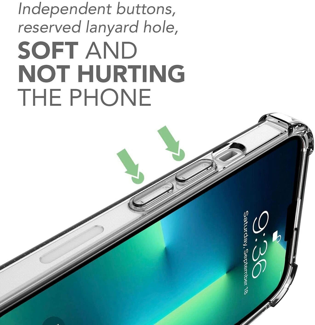 iPhone Case 17 16 13 11 15 14 12 Pro Max X XR 7 8 Plus SE Clear Shockproof Cover
