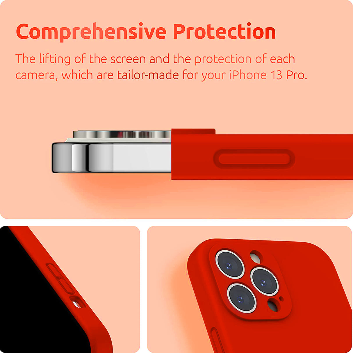 iPhone Case 17 16 15 14 12 11 13 Pro Max XR Mini Plus Shockproof Silicone Cover