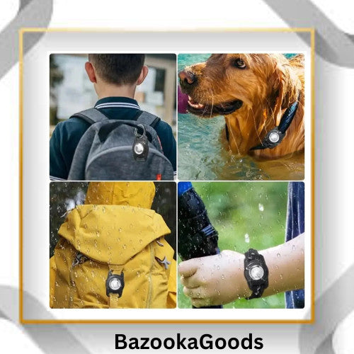 Waterproof Dog Collar Holder Silicone Pet Air Tag Case Cover For Apple Airtag