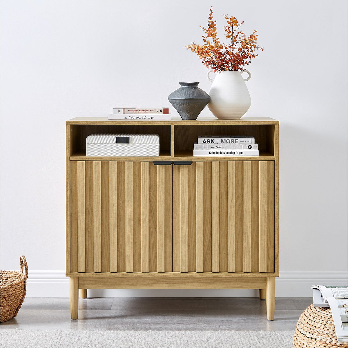 Sarantino Eleni 2-Door Sideboard - Natural