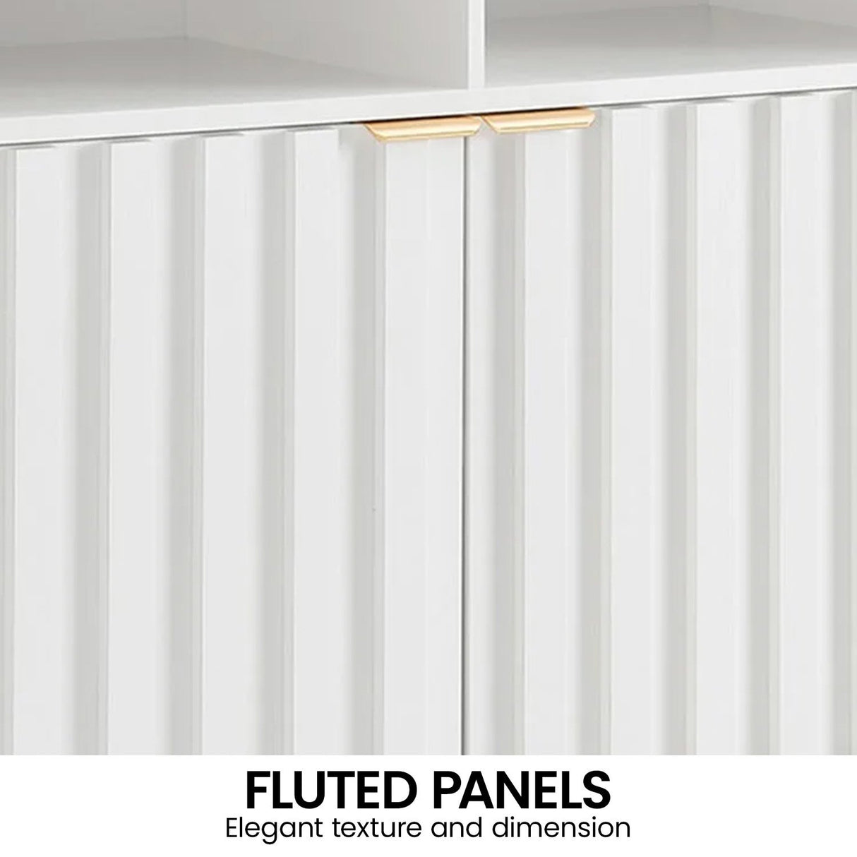 Sarantino Eleni 2-Door Sideboard - White