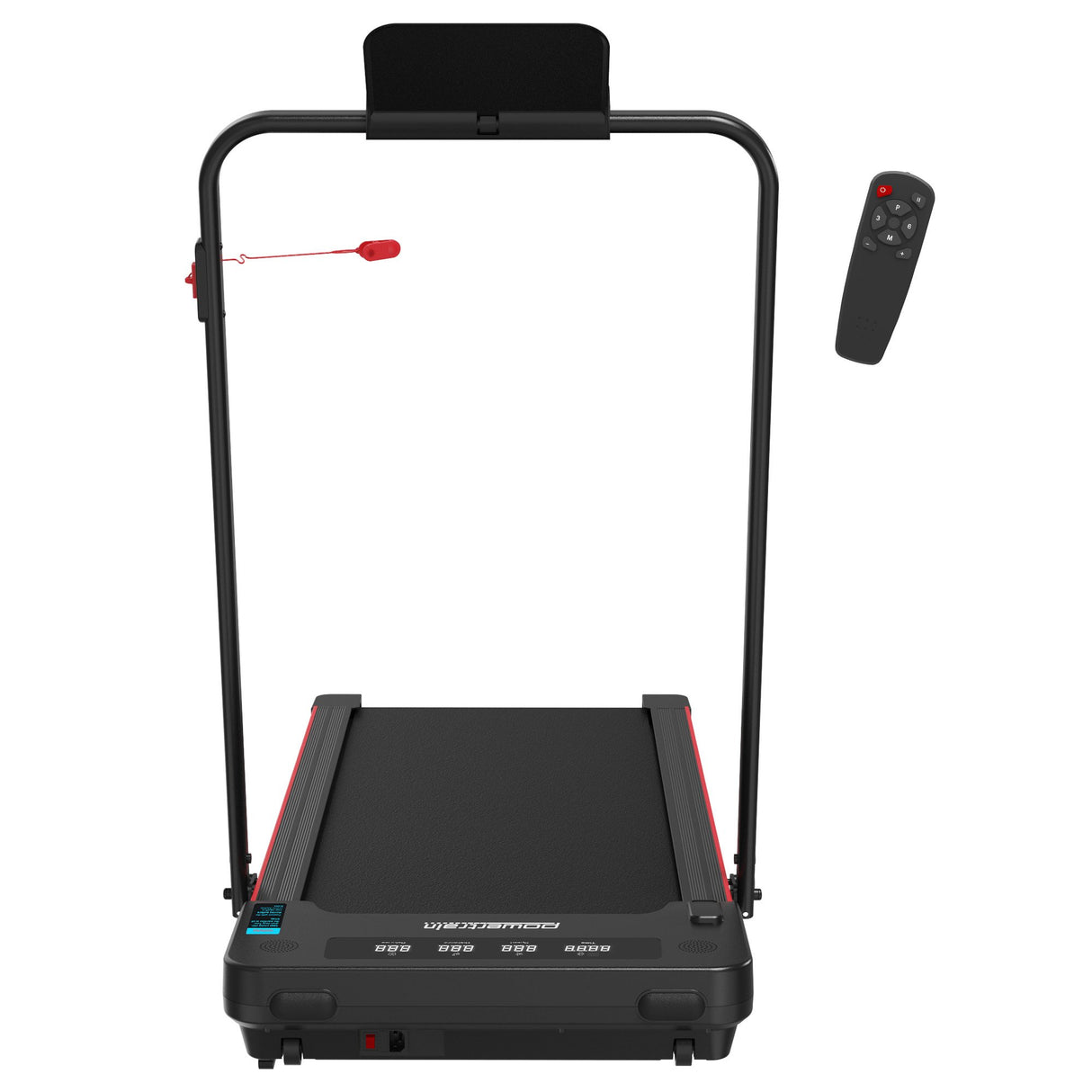 Powertrain K400 Electric Under Desk Treadmill Walking Pad Foldable Handrail