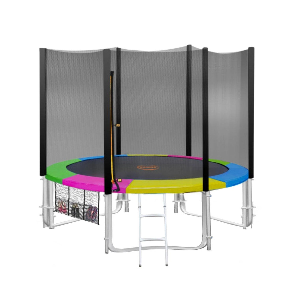 Kahuna Blizzard 8 ft Trampoline Rainbow