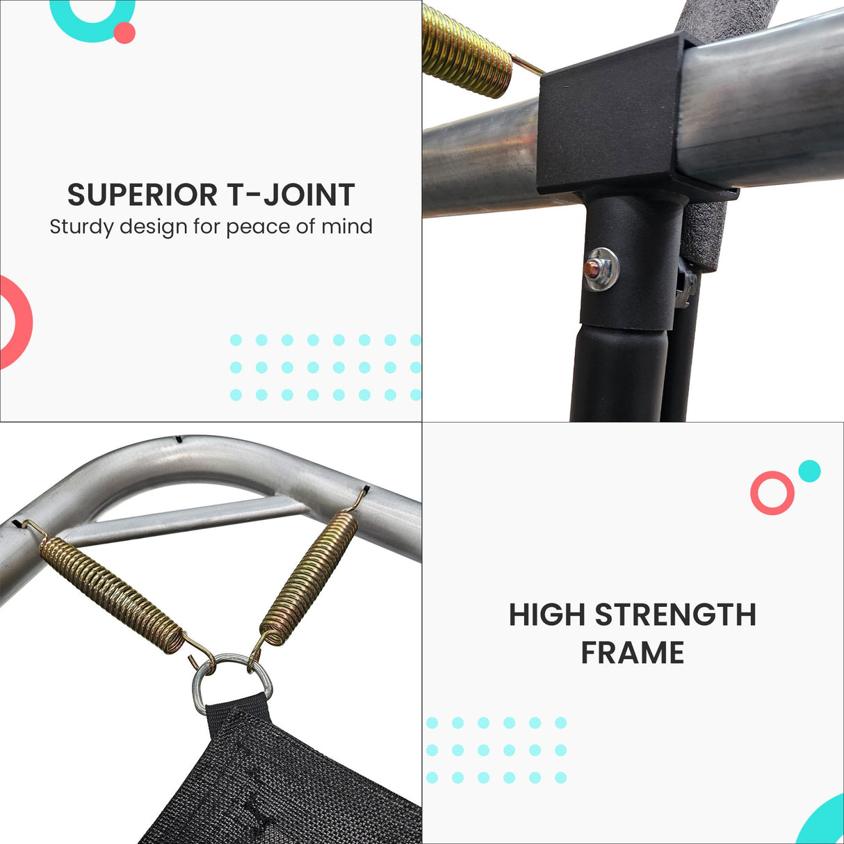 Kahuna Trampoline 8 ft x 11 ft Rectangular Outdoor Orange