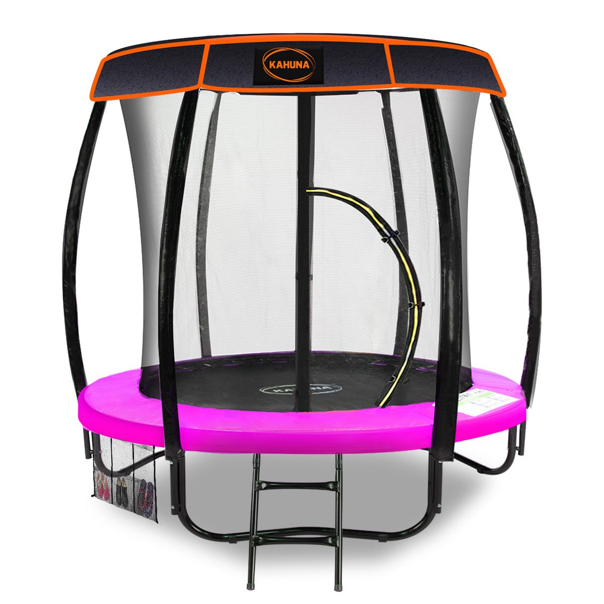Kahuna Trampoline 6 ft with Roof - Pink