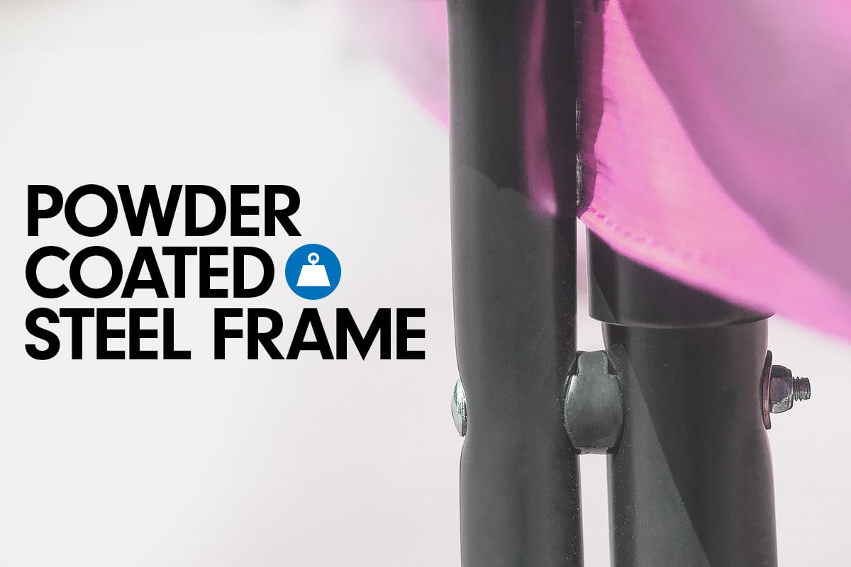 Kahuna Trampoline 6 ft with Roof - Pink