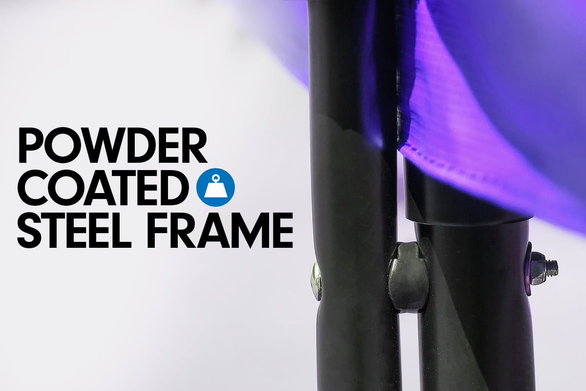 Kahuna Trampoline 14 ft with Roof - Purple