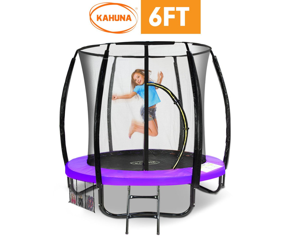 Kahuna Classic 6 ft Trampoline - Purple