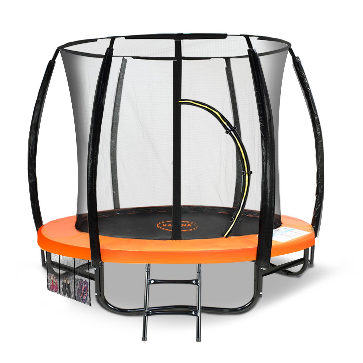 Kahuna 8 ft Trampoline Spring Outdoor - Orange
