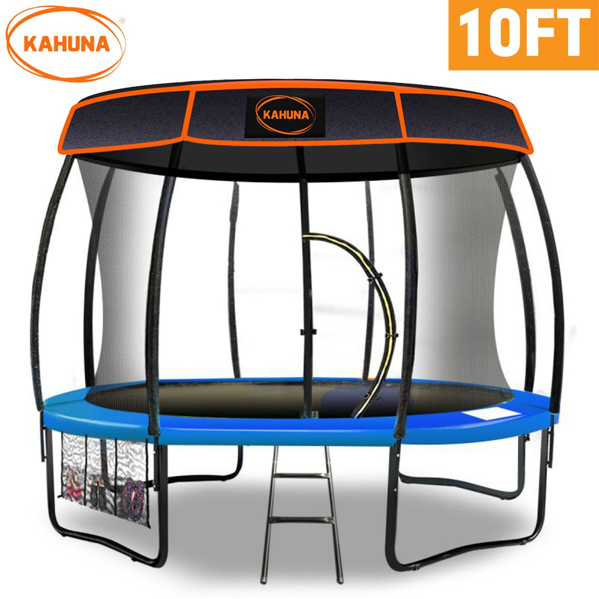 Kahuna Trampoline 10 ft Roof - Blue
