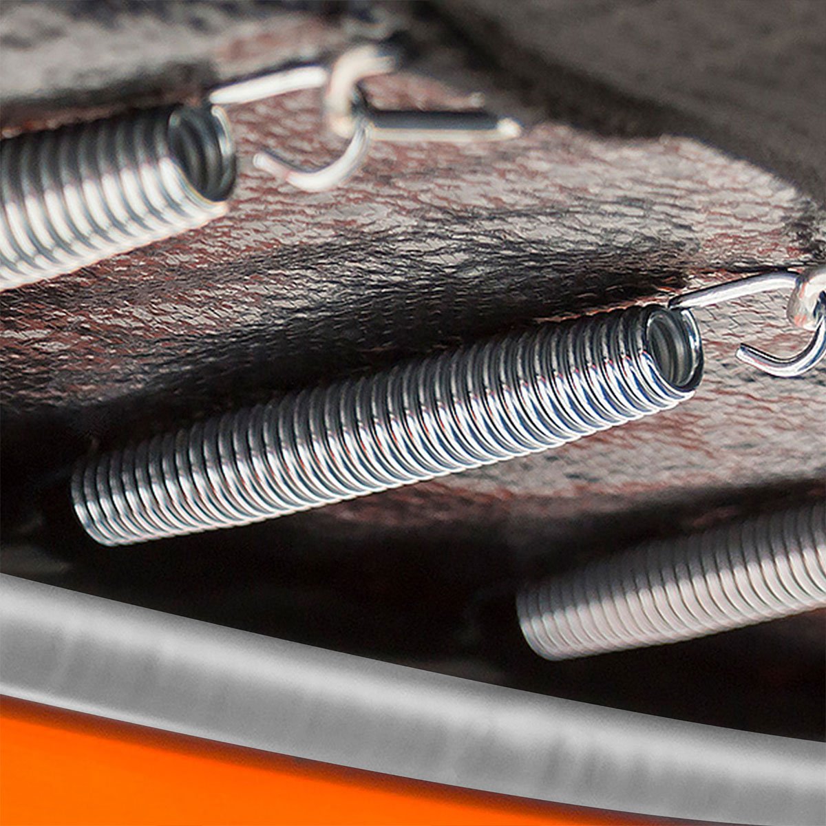 Kahuna Trampoline 12 ft with Roof - Orange