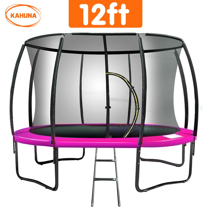 Kahuna 12 ft Trampoline - Pink