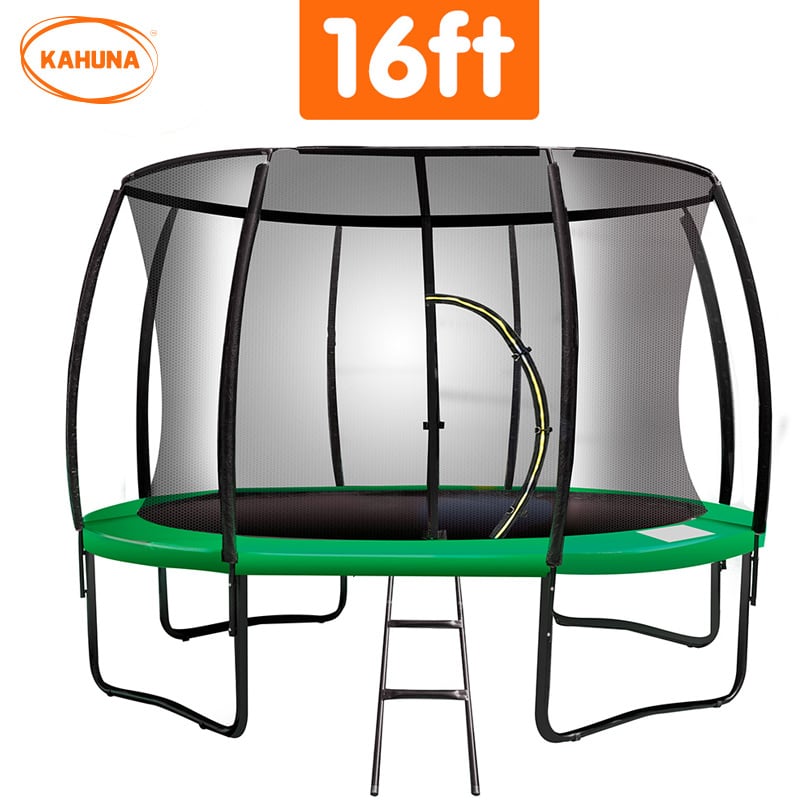 Kahuna 16 ft Trampoline - Green