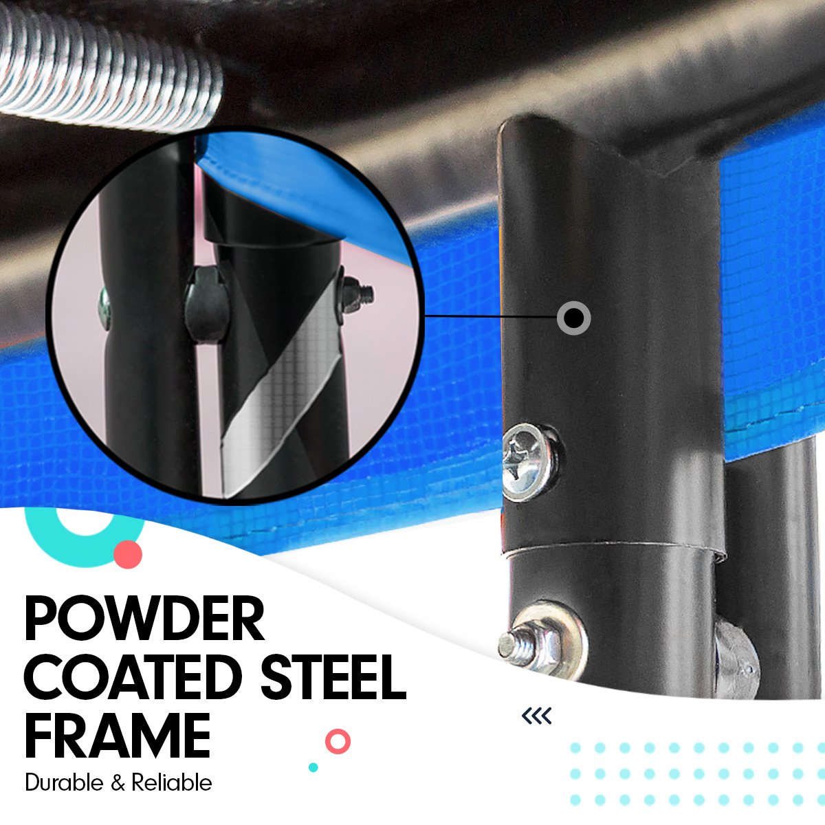 Kahuna Pro 14 ft Trampoline with Mat, Reversible Pad, Basketball Set