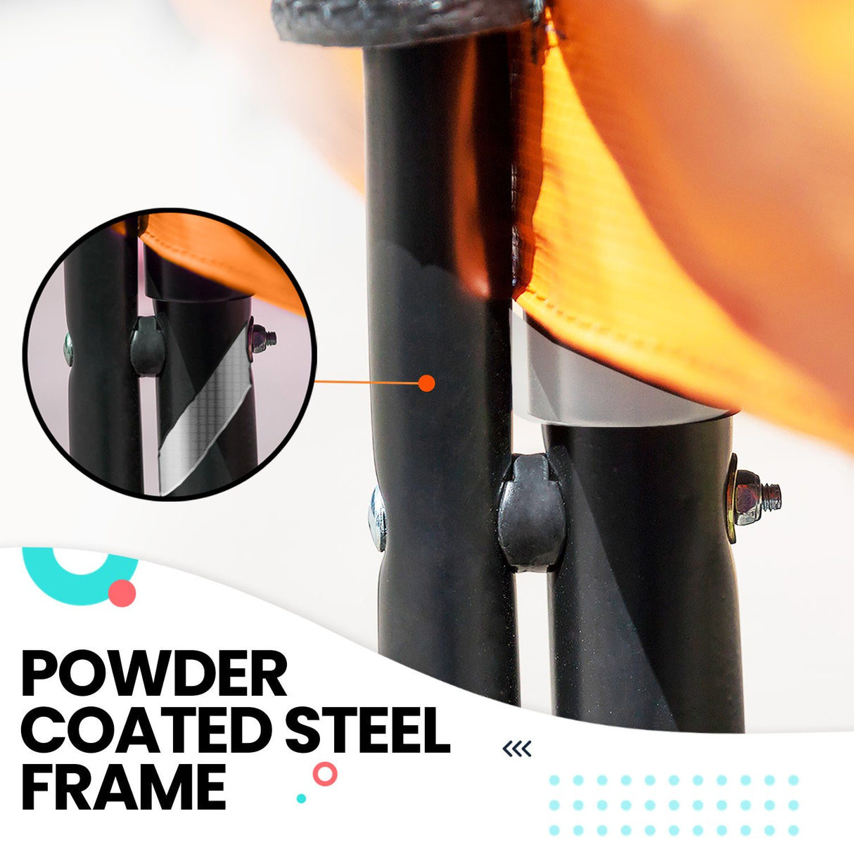 Kahuna Twister 8 ft Springless Trampoline