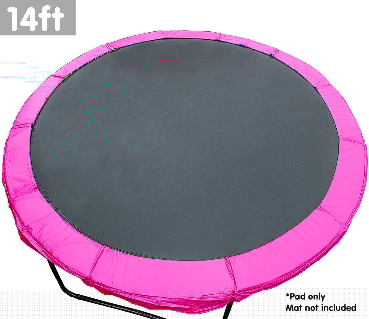 Powertrain Replacement Trampoline Spring Safety Pad - 14ft Pink