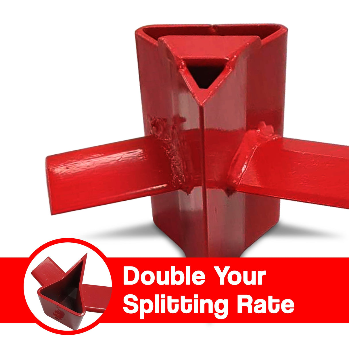 4-way Slip On Hydraulic Log Splitter Wood Wedge 7t - 8t