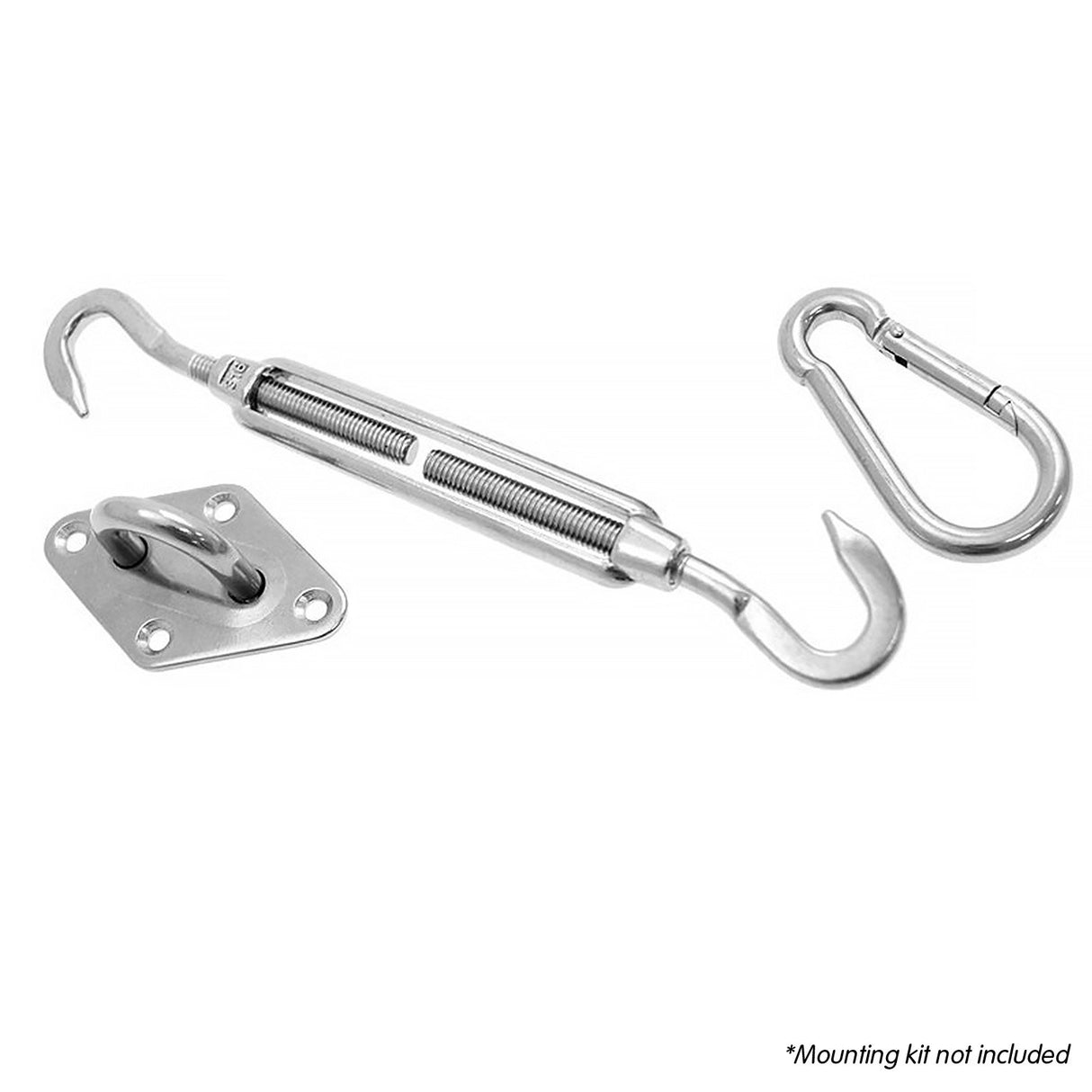 Wallaroo Waterproof 160GSM Outdoor Sun Shade Sail Canopy 5m Triangle