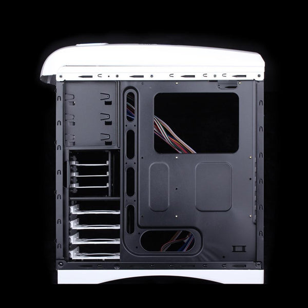 Huntkey MVP Pro Blue ATX Gaming Chassis (Power Supply and Fans Not Included)