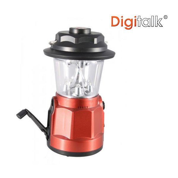 Rechargeable LED Lantern Radio with Integrated Compass and Dynamo Power