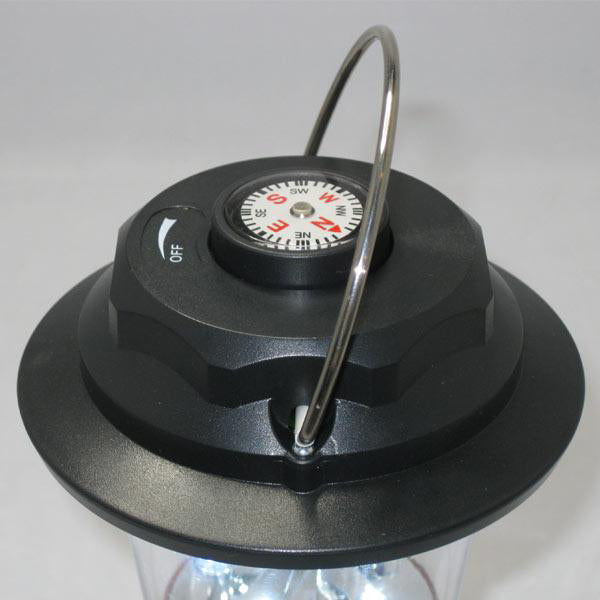 Rechargeable LED Lantern Radio with Integrated Compass and Dynamo Power