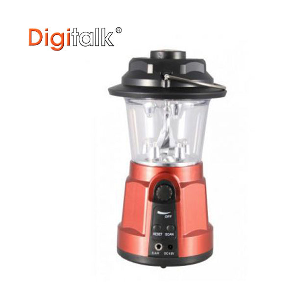 Rechargeable LED Lantern Radio with Integrated Compass and Dynamo Power