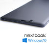 Nextbook 10.1 Inch 32G/Windows 10 /Quad Core with HDMI Output Tablet PC (NXW10QC32G)